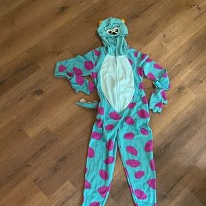 Pixar Monsters onesie costume